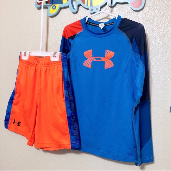 Under Armour Other - Under Armour boys size 6 shirt & shorts set